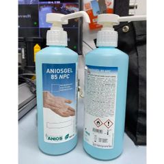 Dung Dịch Rửa Tay Khô Sát Khuẩn Anios Gel 500ml - Sản Phẩm Cao Cấp Nhập Khẩu Từ Pháp, Không Màu, Không Mùi, Duy Trì Độ Ẩm Da