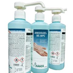 Dung Dịch Rửa Tay Khô Sát Khuẩn Anios Gel 500ml - Sản Phẩm Cao Cấp Nhập Khẩu Từ Pháp, Không Màu, Không Mùi, Duy Trì Độ Ẩm Da