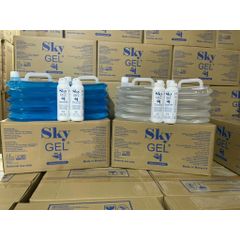 Gel Siêu Âm SKY Malaysia 5 lít - Chất Bôi Trơn, Không Mùi, An Toàn, Dùng Cho Siêu Âm, Chăm Sóc Thẩm Mỹ, Hình Ảnh Sắc Nét