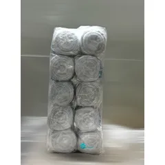 Bịch 10 Cuộn Băng Thun Y Tế Bảo Thạch 2 Móc - Độ Co Dãn Cao, Giặt Được, Dùng Trong Bệnh Viện, Hỗ Trợ Chấn Thương