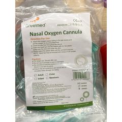Dây Thở Oxy 2 Nhánh Greetmed Cho Người Lớn & Trẻ Em - Dây Y Tế An Toàn PVC, Dễ Sử Dụng, Phù Hợp Mọi Đối Tượng