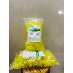 Ống Giữ Kim Lấy Máu Màu Vàng - Gói 100 Ống, Chất Liệu Ethylene/Propylene Copolymer, Dùng Lấy Mẫu Máu, Chứng Nhận CE, ISO 13485