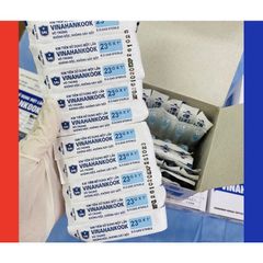 Hộp 100 cây đầu kim tiêm y tế Vinahankook 18G 20G 23G 25G 26G - Kim chích vaccine và thuốc an toàn, chất lượng cao