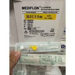 Combo 10 Kim Luồn Tĩnh Mạch Medikit Mediflon Ấn Độ - Catheter Tiêm Truyền Tĩnh Mạch Nhiều Kích Cỡ 14G-26G