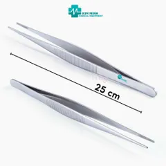 Nhíp Gắp Đồ Decor Bar Thép Không Gỉ 25cm - Dụng Cụ Trang Trí Cốc Đồ Uống Sang Trọng, Gắp Trái Cây, Phù Hợp Mọi Sự Kiện