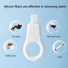 Bộ 3 Khăn Lau Làm Sạch Răng Trẻ Em - Loại Bỏ Tartar và Vết Bẩn, Miếng Bọt Biển An Toàn, Dễ Dàng Sử Dụng, Tiết Kiệm Chi Phí