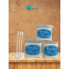 Combo Bông Tăm Vệ Sinh Người Lớn SOFTTANA - 300 Que Tăm Bông Chất Lượng Cao, Tiện Lợi, An Toàn Sức Khỏe