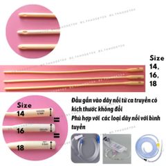 Combo 10 Dây Silicone Greetmed Thải Độc Đại Tràng và Urethral Catheter Ống Thông Tiểu 1 Nhánh Nelaton - An Toàn và Êm Dịu