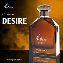 Nước Hoa Nam Charme Desire 100ml - Hương Thơm Quyến Rũ với Cam Bergamot và Dừa, Lưu Hương Lâu, Phù Hợp Mọi Dịp