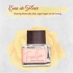 Nước hoa vùng kín Foellie hồng - Hương hoa dịu nhẹ giúp khử mùi và cân bằng pH cho phụ nữ - Sản phẩm chăm sóc cá nhân tự nhiên