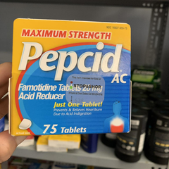 Viên Uống Giảm Đầy Hơi Và Ợ Nóng Pepcid AC Maximum Strength - Giải Pháp Hiệu Quả Cho Tiêu Hóa Khó Chịu, Hỗ Trợ Dạ Dày