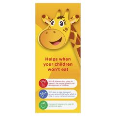 Siro Centrum Kids Incremin Iron Mixture 200ml - Vitamin Tổng Hợp Dinh Dưỡng Cho Trẻ Em Từ 6 Tháng Tuổi, Hỗ Trợ Phát Triển Sức Khỏe