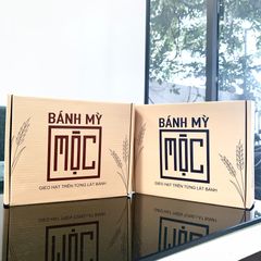 Bánh mỳ Mộc sandwich gạo lứt, mè đen ăn kiêng cho người tiểu đường ANKIE - Hộp 06 Gói 330g