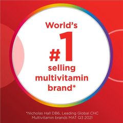Viên Nhai Centrum Kids Đa Vitamin Hương Dâu - Bổ Sung Khoáng Chất Cho Trẻ Em, Tăng Cường Sức Khỏe Và Phát Triển Trí Não, 60 Viên
