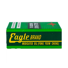Combo 12 Chai Dầu Gió Con Ó Eagle Brand 3ml - Dầu Xoa Bóp Chống Đau Nhức Chính Hãng Từ Singapore
