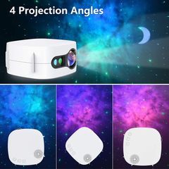 Đèn Thiên Hà V2 Có Loa Bluetooth - Đèn Chiếu Trăng Sao Vũ Trụ Nháy Theo Nhạc Đẹp Chill Cho Căn Phòng Tỏa Sáng