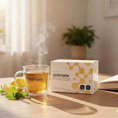 Trà Unimate Vị Chanh + Gừng (Unicity) - Hỗ Trợ Giấc Ngủ, Cải Thiện Tâm Trạng, Giải Tỏa Stress, Tăng Cường Tỉnh Táo