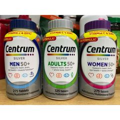 CENTRUM SILVER MEN , WOMEN của Mỹ GIÚP BỔ SUNG VITAMIN VÀ KHOÁNG CHẤT