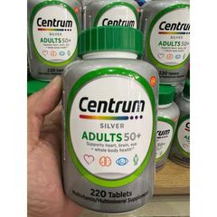 CENTRUM SILVER MEN , WOMEN của Mỹ GIÚP BỔ SUNG VITAMIN VÀ KHOÁNG CHẤT