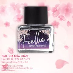 (Chính hãng) Nước Hoa Vùng Kín Foellie Tím - Hương Hoa Anh Đào Quý Phái, Khử Mùi, Cân Bằng pH - Sản Phẩm Chăm Sóc Cá Nhân Nữ chính hãng
