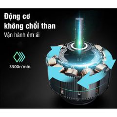 Súng Massage Cầm Tay Booster T - 126W, Thiết Bị Giãn Cơ Hiệu Quả - 6 Đầu Massage, Pin Sạc Tiện Lợi, Dùng Cho Vận Động Viên Thể Hình