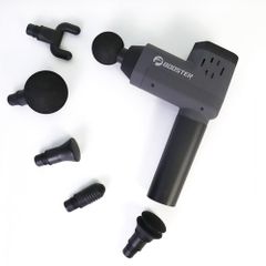 Súng Massage Cầm Tay Booster T - 126W, Thiết Bị Giãn Cơ Hiệu Quả - 6 Đầu Massage, Pin Sạc Tiện Lợi, Dùng Cho Vận Động Viên Thể Hình