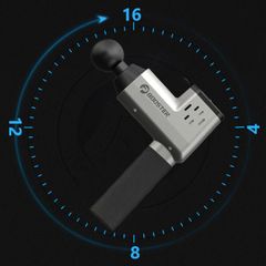 Súng Massage Cầm Tay Booster T - 126W, Thiết Bị Giãn Cơ Hiệu Quả - 6 Đầu Massage, Pin Sạc Tiện Lợi, Dùng Cho Vận Động Viên Thể Hình