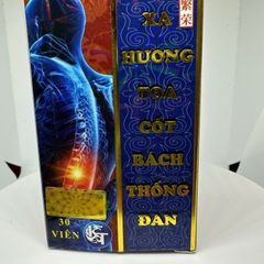 Xạ Hương Tọa Cốt Bách Thống Đan - Viên Uống Hỗ Trợ Xương Khớp Giảm Đau Nhức, Nhập Khẩu Malaysia, Lọ 30 Viên