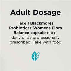 Viên Uống Men Vi Sinh Phụ Nữ Blackmores Probiotics Women Flora Balance - Hỗ Trợ Tiêu Hóa, Cân Bằng Vi Sinh Vùng Kín, 30 Viên Úc
