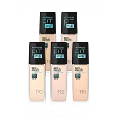 Kem Nền Maybelline Fit Me Matte Poreless 16H SPF22 30ml – Kiềm Dầu, Che Phủ Mịn, Lâu Trôi