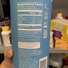 Bột Collagen Thủy Phân Vital Proteins Collagen Peptides Unflavored 284g - Tăng Cường Sức Khỏe Da, Tóc, Móng và Hỗ Trợ Khớp