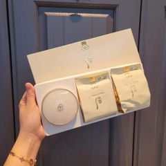 Set cushion Whoo Luxury Golden Glow Special (kèm 2 lõi) - Phấn trang điểm dưỡng da, bóng khỏe, sang trọng từ The History of Whoo