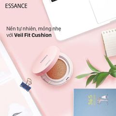 Phấn Nước Essance Tone 21 - Phấn Trang Điểm Mịn Lì Che Khuyết Điểm Dễ Tán, Tạo Lớp Nền Rạng Rỡ Cho Da Sáng