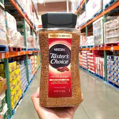 Cà Phê Hòa Tan Nescafe Taster’s Choice House Blend Mỹ 397g - Hương Vị Đậm Đà, Dễ Dàng Pha Chế Tại Nhà
