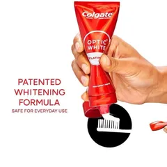Set Kem đánh răng colgate Mỹ optic white hàng Mỹ