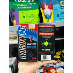 ĐỐT MỠ GIẢM CÂN HYDROXYCUT WEIGHT LOSS HARDCORE 60VIÊN
