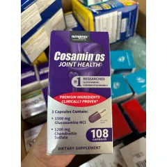 Hộp 108 Viên Bổ Xương Khớp Cosamin DS Mỹ - Sản Phẩm Hỗ Trợ Sức Khỏe Xương Khớp Tự Nhiên, Uy Tín