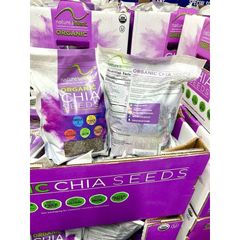 (HÀNG CHÍNH HÃNG MỸ) HẠT CHIA HỮU CƠ ORGANIC CHIA SEEDS NATURE’S INTENT Túi 1.36kg