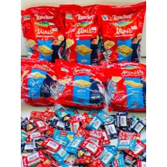 (HÀNG CHÍNH HÃNG MỸ) BÁNH XỐP NHÂN KEM LOACKER MINIS 800G