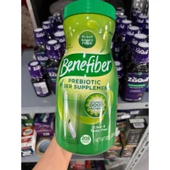 Bột Chất Xơ Prebiotic Benefiber 820g - Tự Nhiên, Không Đường, Thích Hợp Cho Mọi Gia Đình Việt - Hỗ Trợ Tiêu Hóa Tốt