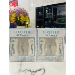 Combo Gội Xả Dưỡng Tóc Bio Silk Therapy Mỹ - Bộ Dưỡng Tơ Tằm Chăm Sóc Tóc Mềm Mượt và Sáng Bóng