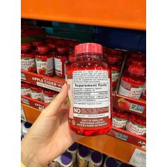 (HÀNG CHÍNH HÃNG MỸ) VIÊN GIẤM TÁO HỮU CƠ NATURE'S TRUTH 180 VIÊN SUPER FOOD MỸ 1200mg