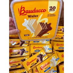 Bánh Waffle Bauducco Mỹ 800g - Bánh Xốp Vani và Socola Hương Vị Thơm Ngon - Đồ Ăn Vặt Lý Tưởng Cho Bữa Sáng và Giải Khát