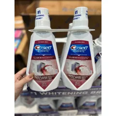 🦷 NƯỚC SÚC MIỆNG CREST 3D WHITE GLAMOROUS WHITE 946ml