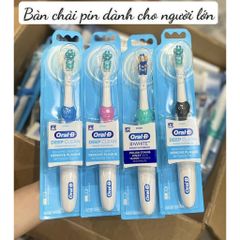 Bàn Chải Đánh Răng Bằng Pin Cho Người Lớn - Sạch Sẽ, Hiệu Quả, Chăm Sóc Răng Miệng Tốt Nhất