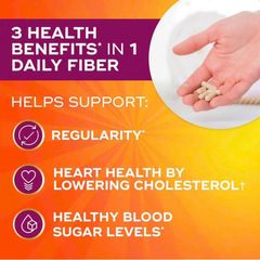 Viên Uống Bổ Sung Chất Xơ Metamucil Psyllium 300 Viên - Hỗ Trợ Tiêu Hóa, Tim Mạch và Đường Huyết Tốt Nhất