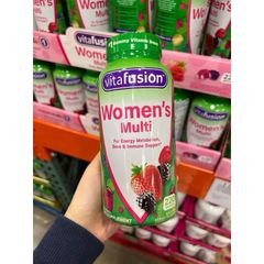 Kẹo Dẻo Vitamin Tổng Hợp Dành Cho Phụ Nữ Vitafusion - Hỗ Trợ Đề Kháng, Làm Đẹp Da, Hương Vị Berry Tự Nhiên