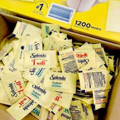 Đường ăn kiêng Splenda Zero Calorie Sweetener - Set 100 gói cho người tiểu đường và ăn kiêng, an toàn và không chứa calo
