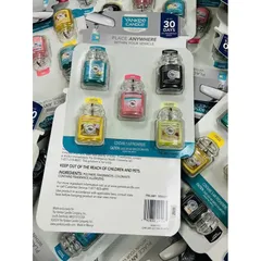 Nước Hoa Ô Tô Yankee Candle Car Jar - Dạng Sáp Treo Mùi Hương Đa Dạng, Thư Giãn, Phong Cách Mỹ, Sử Dụng Được 30 Ngày