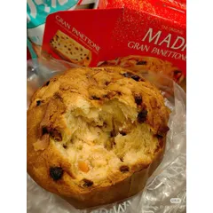 Bánh Madi Gran Panettone Truyền Thống Ý - Bánh Ngọt Phổ Biến Dịp Lễ Hội, Hương Vị Ngọt Ngào, Định Lượng 1000g